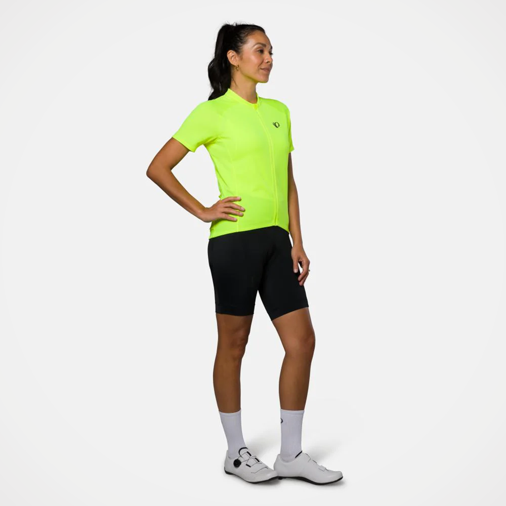 Product image: Pearl Izumi Quest Short S Leeve Jersey Screaming Yellow womens 2026 alt1.