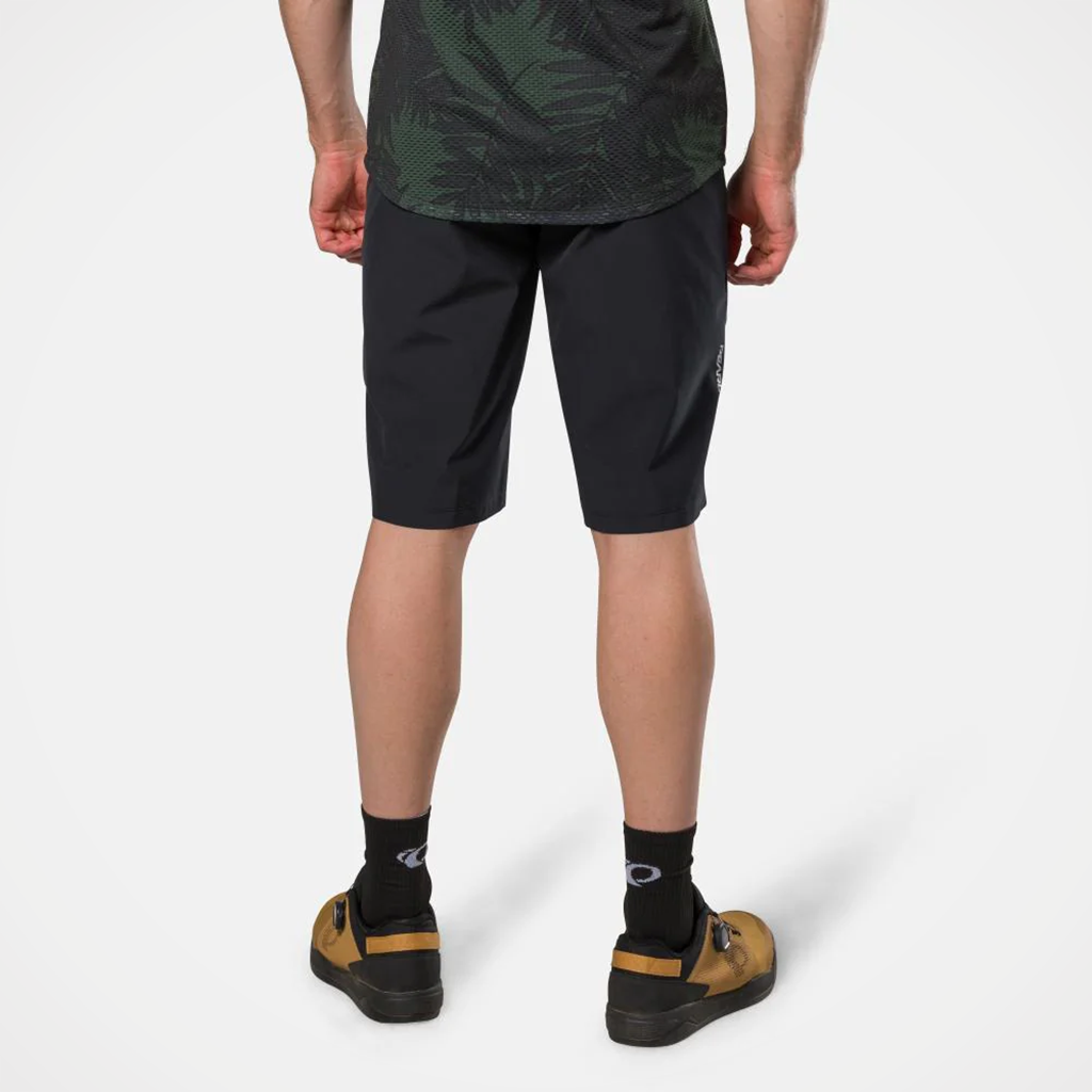 Product image: Pearl Izumi Summit Shell Shorts Black mens 2026, shown from the back.