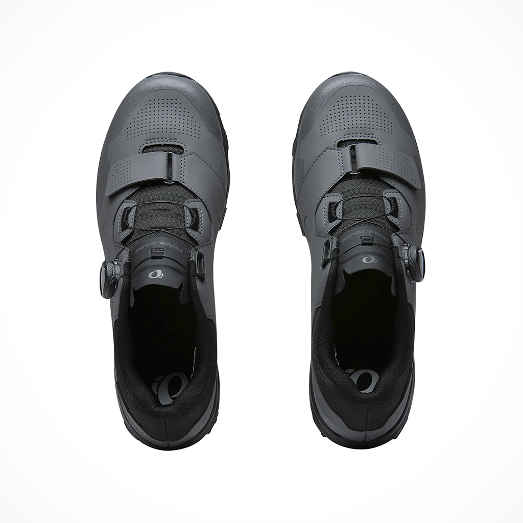 Product image: Pearl Izumi X ALP Summit MTB smoke G Rey Black mens 2026, shown from above.