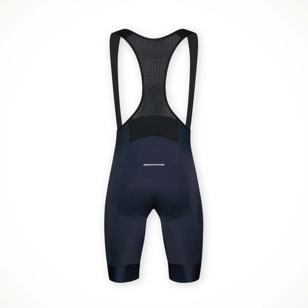 Product image: Poc Cadence Bib S Horts apetite Navy Mens 2026, shown from the back.