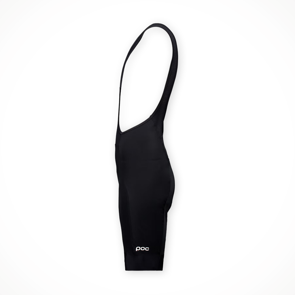 Product image: Poc Cadence Bib S Horts uranium Black Womens 2026, side profile view.
