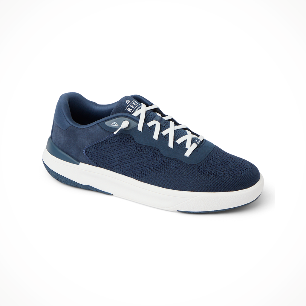 Product image: Reef Shoreline Del Mar Navy Mens 2026, shown from a three-quarter angled view.