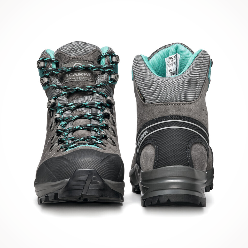 Product image: Scarpa Kailash Trek GTX Smoke Lagoon Wo Mens 2024, shown as a pair.