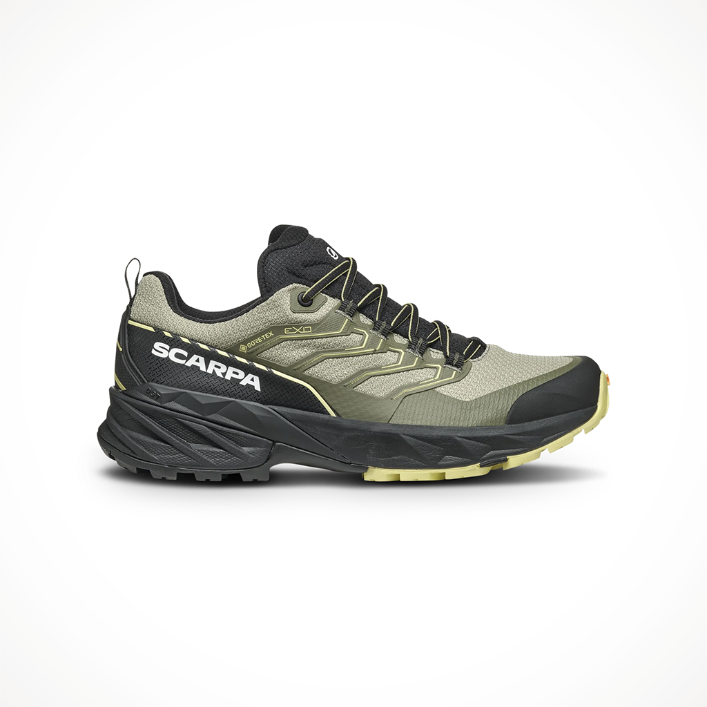 Product image: Scarpa Rush 2 Gtx Sage Dusty Yellow Womens 2024, shown in primary marketing view.