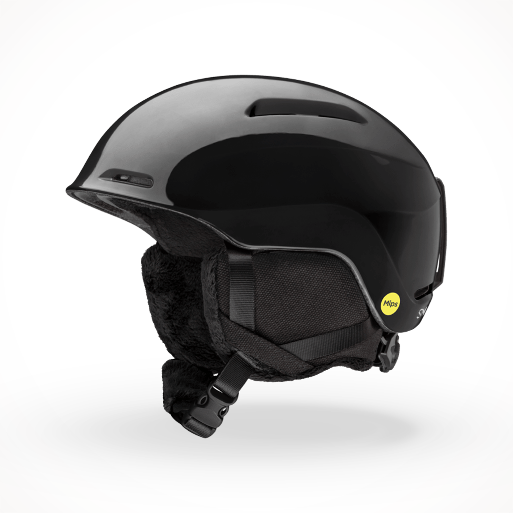 Product image: Smith Glide JR MIPS Black Kids 2025, shown in primary marketing view.
