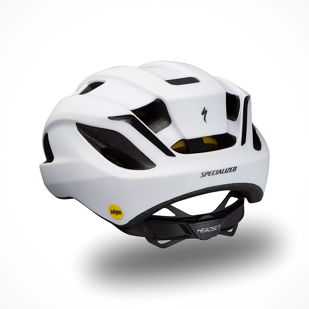 Product image: Specialized Align II Mens Satin White 2026, shown from the back.