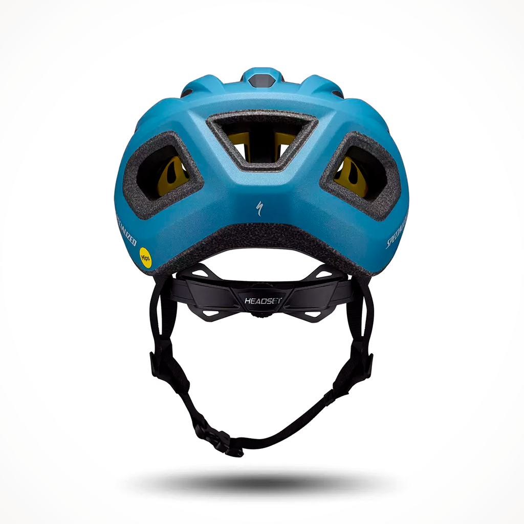Product image: Specialized Chamonix 3 Grey Blue 2025, shown from the back.