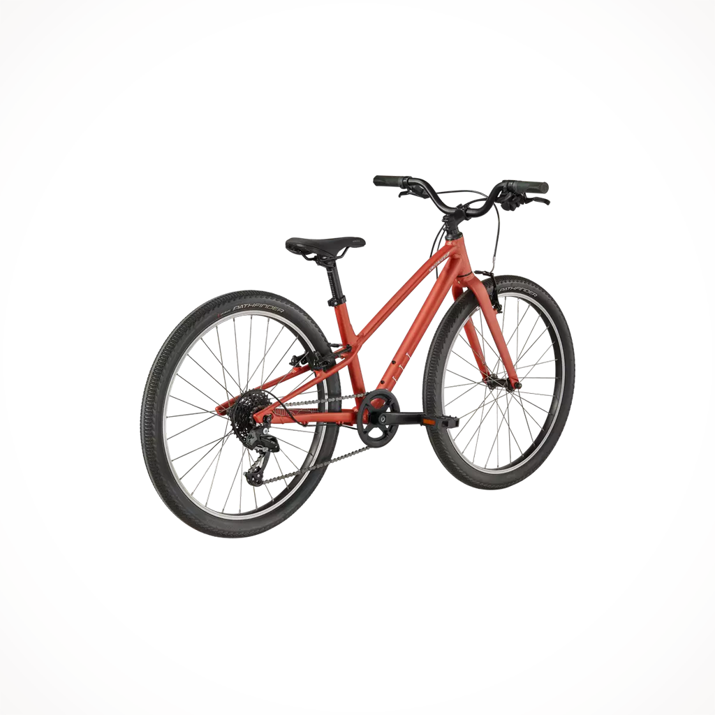 Product image: Specialized JETT 24 Satin Redwood White 2023, shown from the back.