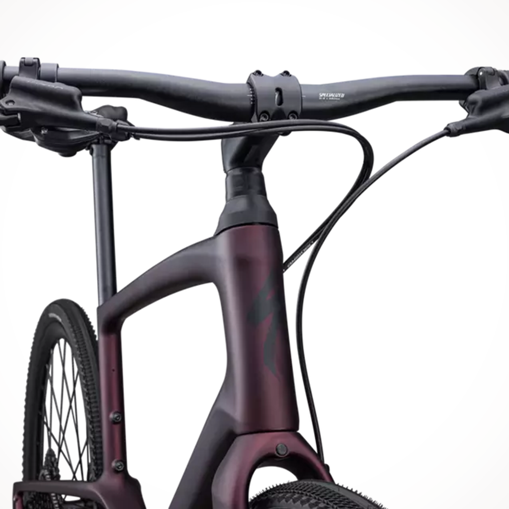 Product image: Specialized SIRRUS X 5.0 REDTNT CARB BLK 2024 Handle2.