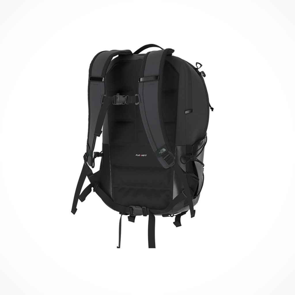 Product image: TNF Borealis Asphalt Grey Light Heather TNF Black, shown from the back.