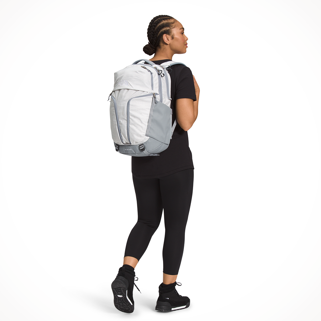 Product image: TNF Surge TNF White Metallic Melange Mid Grey Womens Alt4.