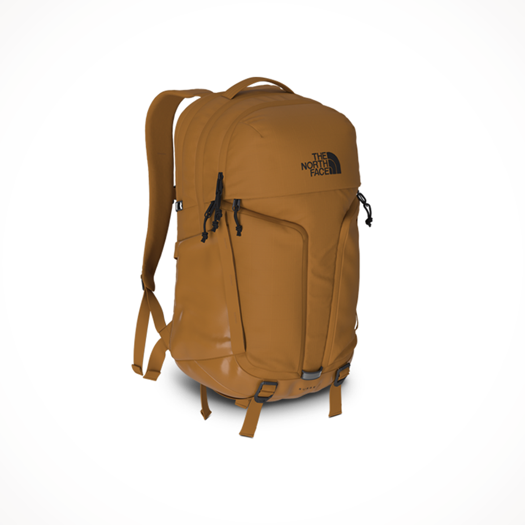 Product image: TNF Surge Timber Tan, shown in primary marketing view.