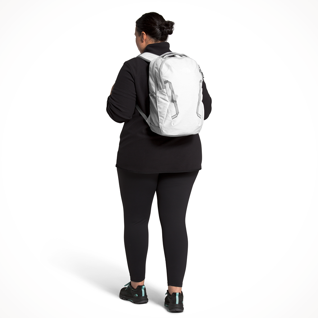 Product image: TNF Vault TNF White Metallic Melange Mid Grey NPF Womens Alt2.