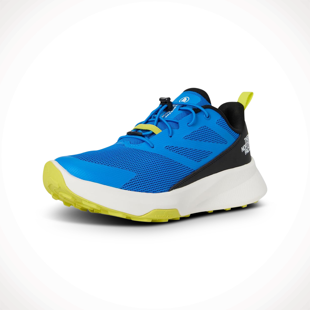 Product image: The North Face Altamesa Hero Blue Sulpher Springs Kids 2025, shown from a three-quarter angled view.