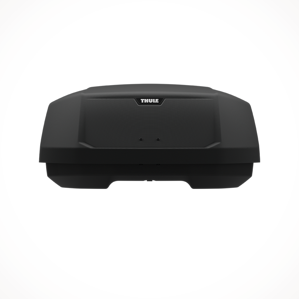 Product image: Thule Force 3 XXL Cargo Carrier 2025, shown from the back.
