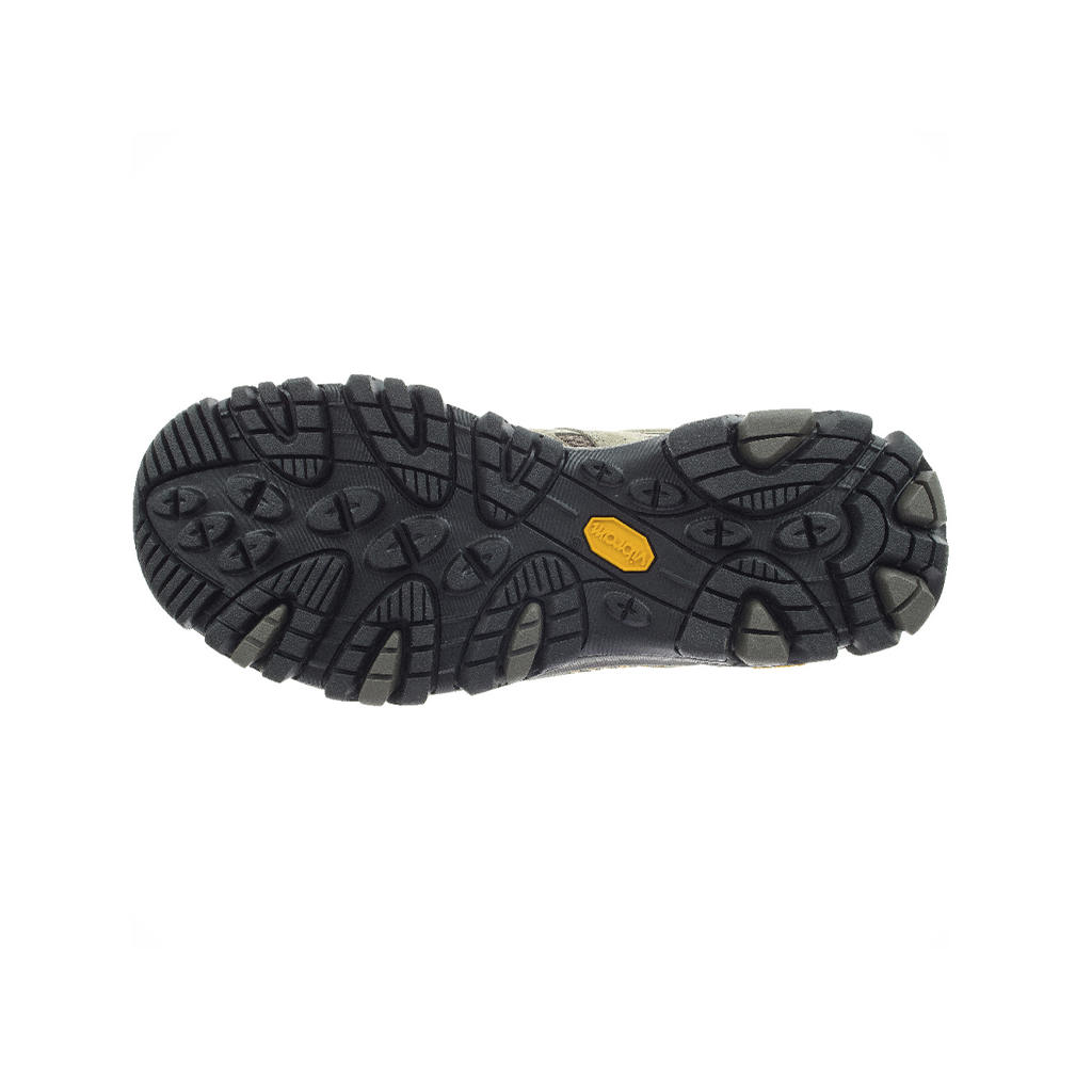 Product image: Footwear Merrell Hiking Boot Mens Moab 3 Mid GTX Walnut, showing the outsole tread pattern.