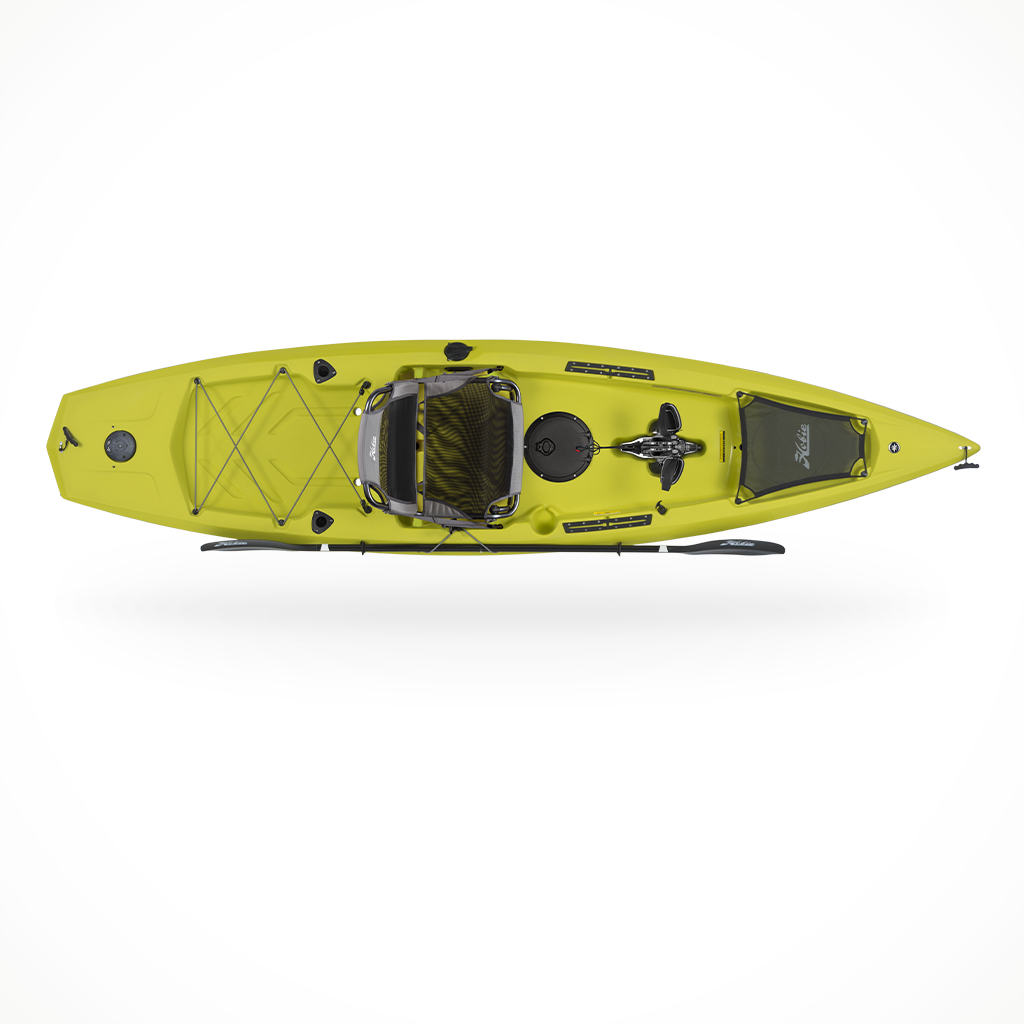 Product image: Hobie Compass Seagrass Green, shown from above.