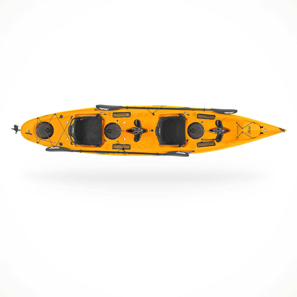 Product image: Hobie Mirage Oasis Papaya, shown from above.