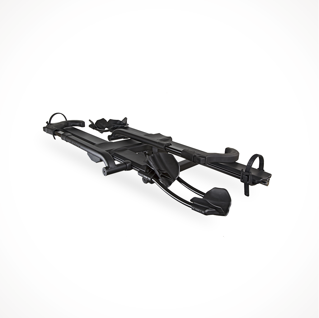 Product image: Kuat NV Base 2 0 2 Bike Rack 1 25 inch Hitch Black, side profile view.
