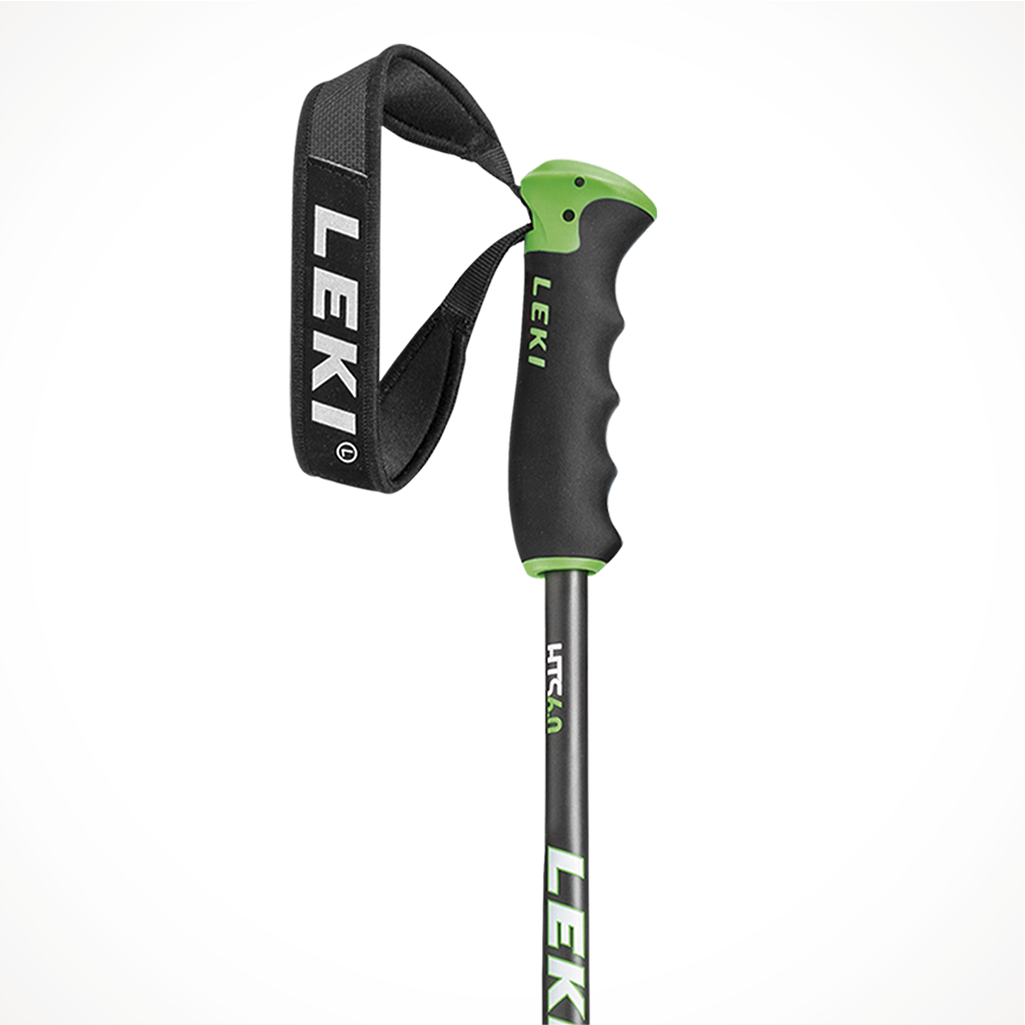 Product image: Leki Neolite Airfoil Black Green Ski Pole Grip.