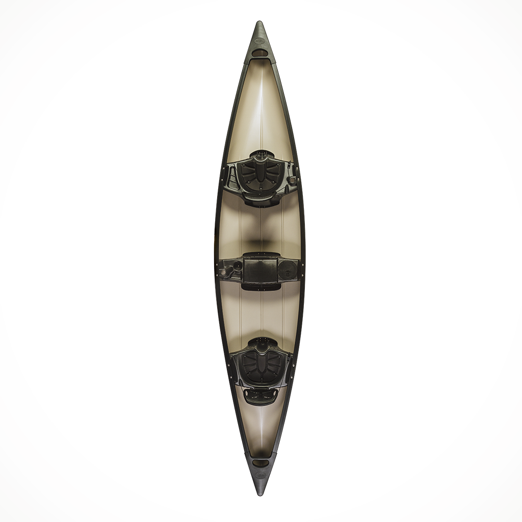 Product image: Paddling Canoe Old Town Saranac 160 Green Top Alt.