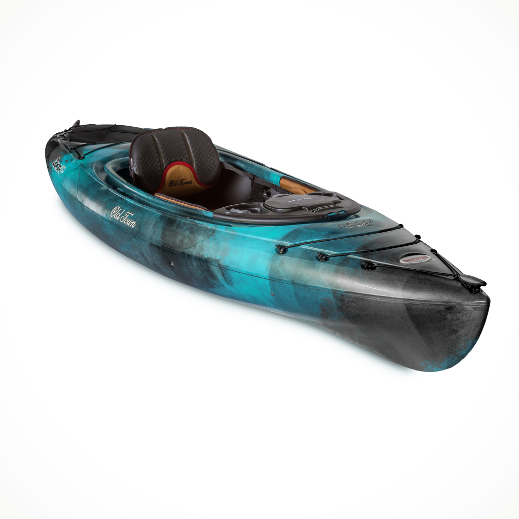 Product image: Paddling Kayaks Old Town Loon 106 Photic, shown from a three-quarter angled view.