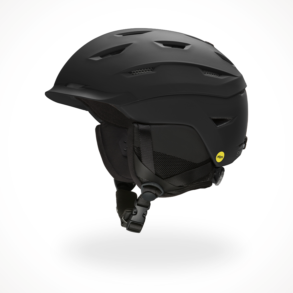 Product image: Smith Level MIPS 2023 Snow Helmet Matte Black.