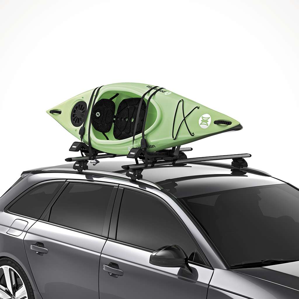 Product image: Thule Hull a Port XTR Kayak Rack On Car.