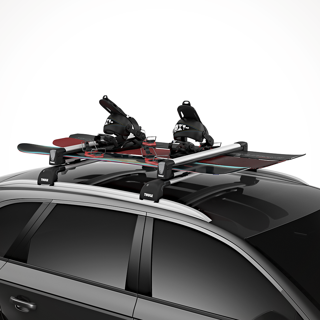 Product image: Thule Snow Pack L Aluminum Ski Snowboard Rack On Car 2.