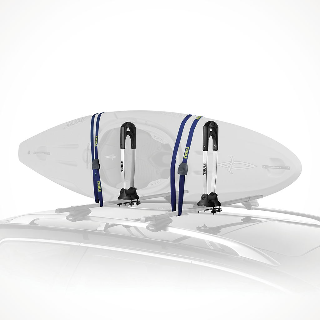 Product image: Thule Stacker Kayak Roof Rack Silver On Car 2.