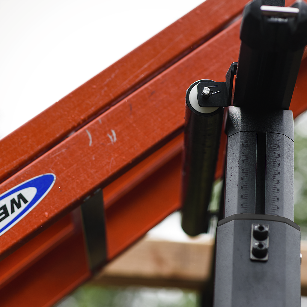 Product image: Yakima Ladder Roller Load Assist Roller In Use.