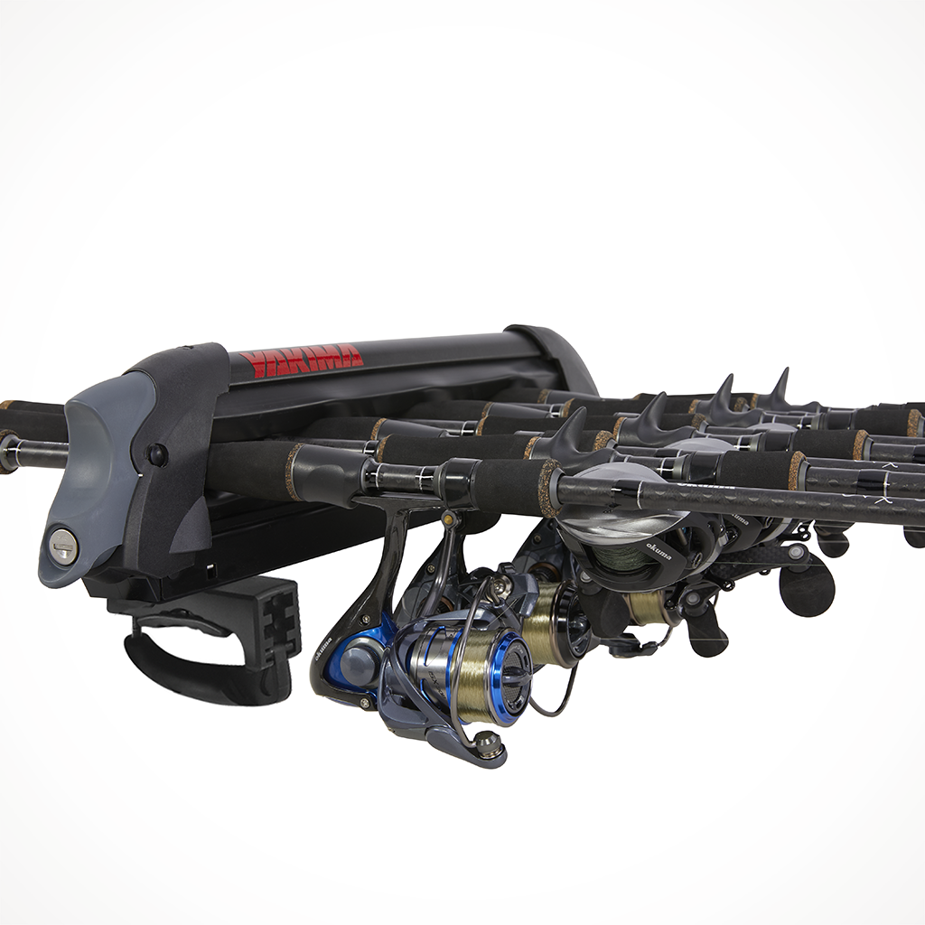 Product image: Yakima Reel Deel Rooftop Fishing Rod Mount In Use 2.