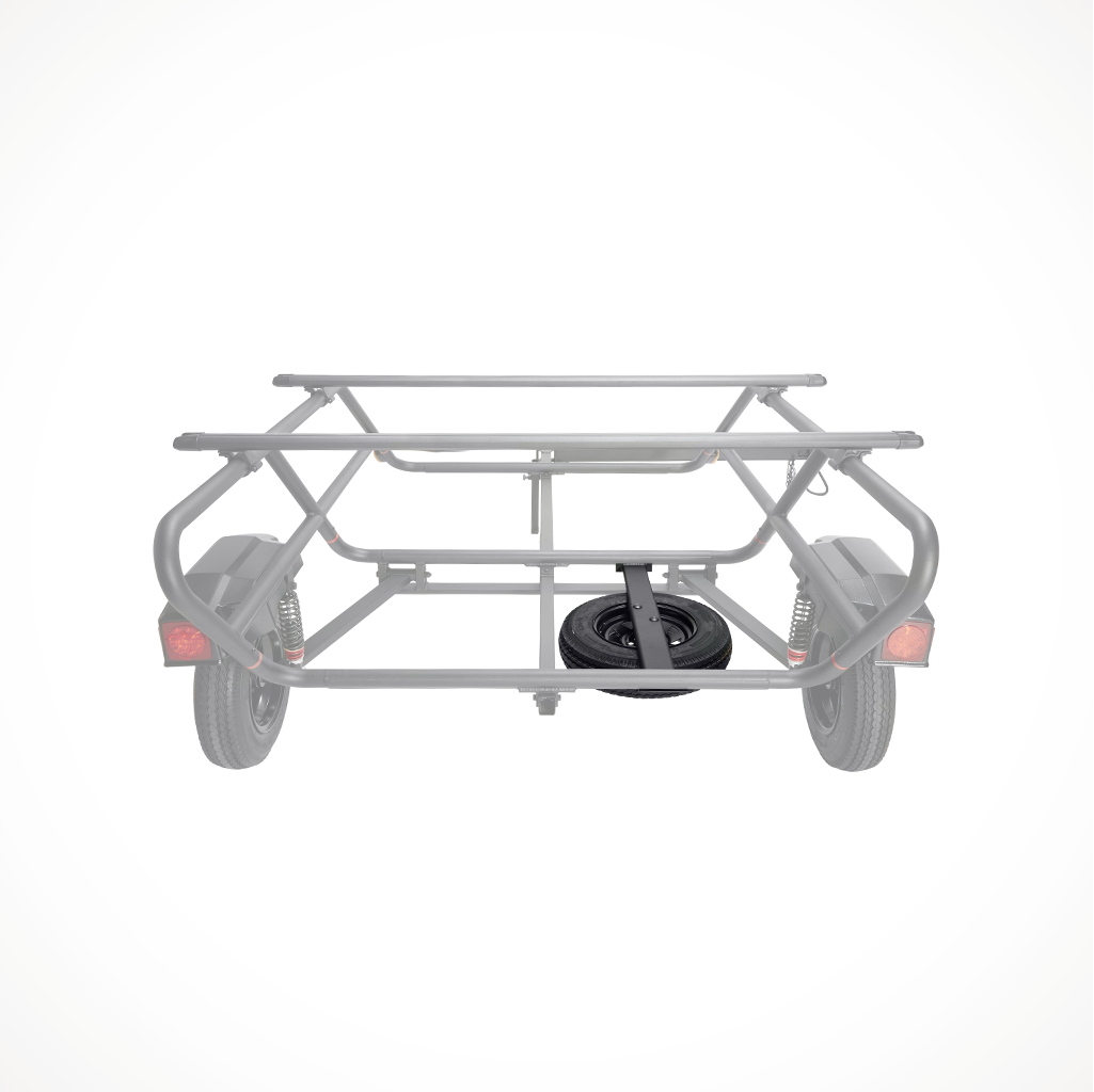 Product image: Yakima Spare Tire and Mount For Easy Rider In Use.